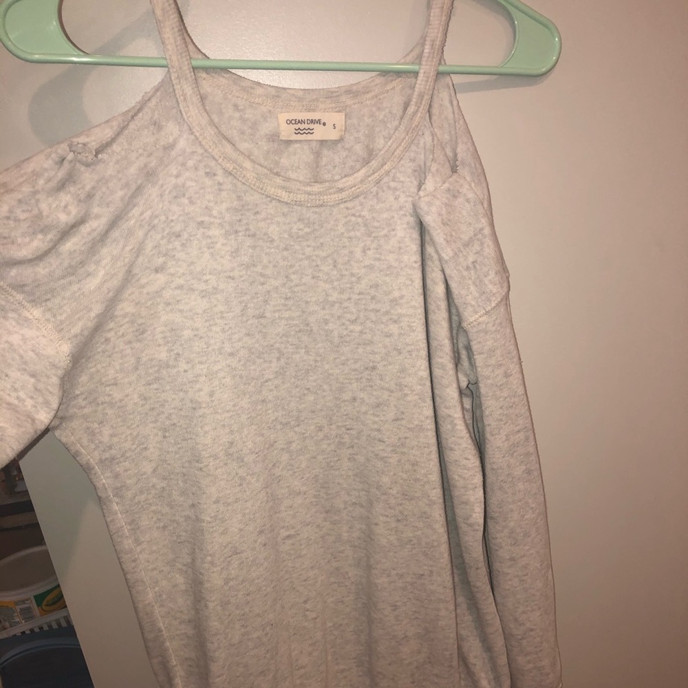 Off the shoulder sweater